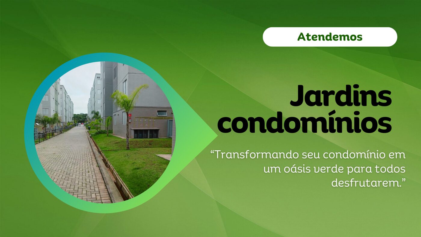 Jardineiro em São Caetano do Sul em área comum de condomínio